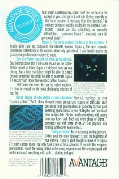 Image n° 1 - screenshots  : Sigma 7